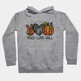 Peace love Fall Hoodie